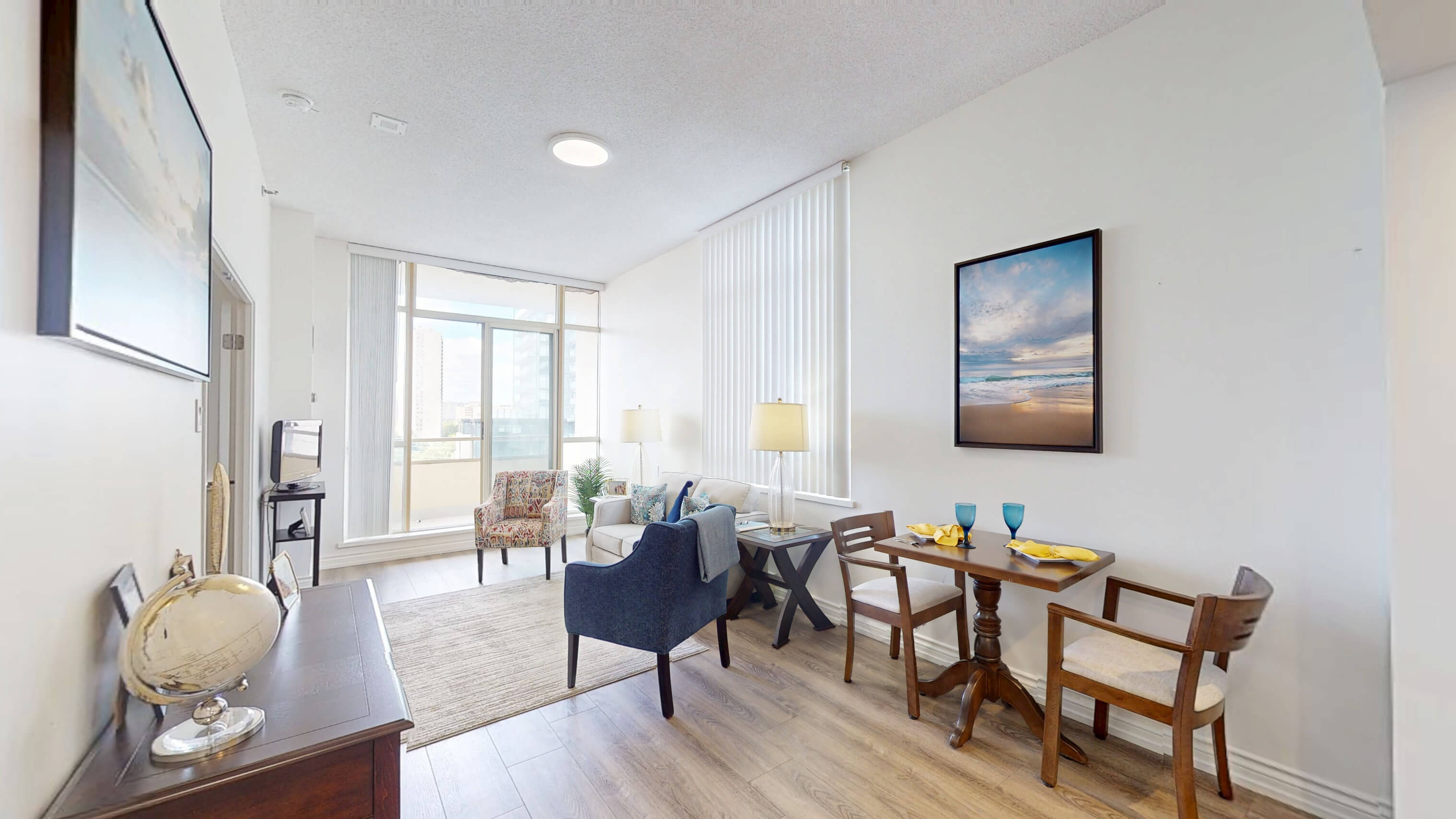 1-Bedroom Model Suite